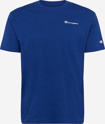 T-Shirt Champion Authentic Athletic Apparel en bleu : devant