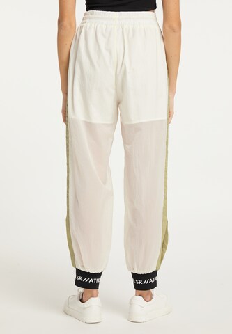 myMo ATHLSR - Tapered Pantalón en blanco