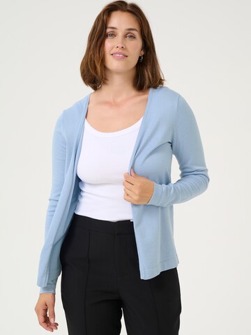 Cardigan 'KAfenia' Kaffe en bleu : devant