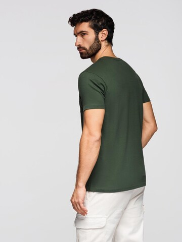 Ombre Shirt in Groen