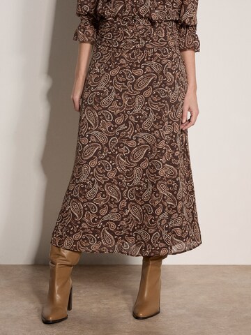 Apricot Rok ' ' in Bruin: voorkant
