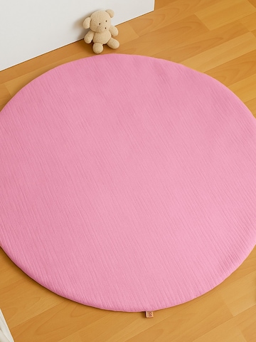 PAPATE - Manta para bebé en rosa: frente