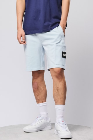 Weekend Offender Loosefit Shorts 'Hawkins' in Blau: Vorderseite