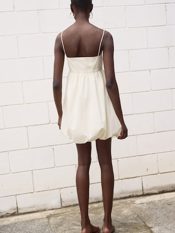 MANGO Kleid 'BARI' in Weiß