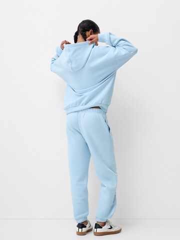 Bershka Tapered Hose in Blau