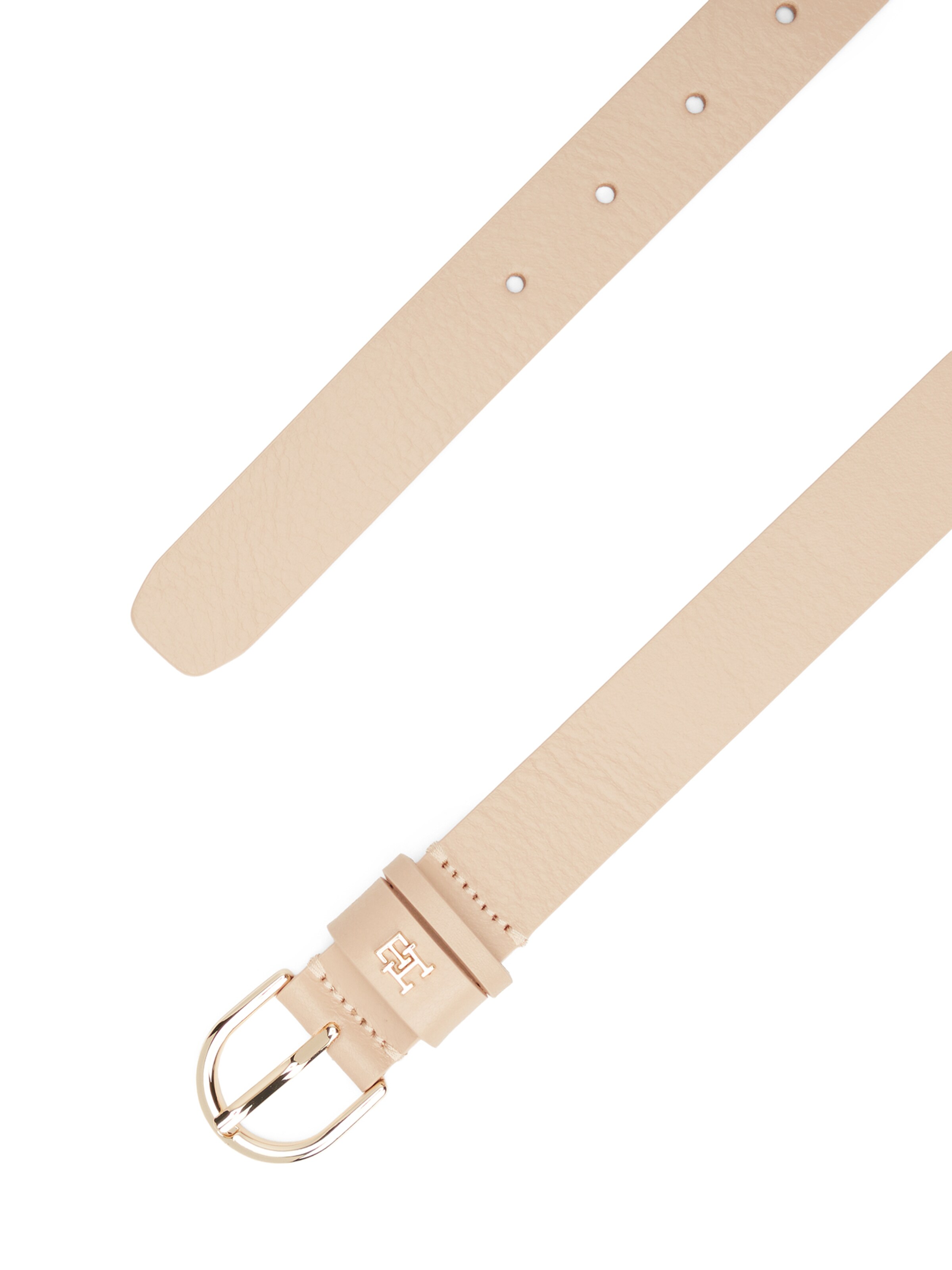 TOMMY HILFIGER Belt 'ESSENTIAL EFFORTLESS' in Beige