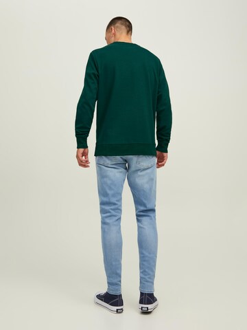 JACK & JONES Sweatshirt in Groen