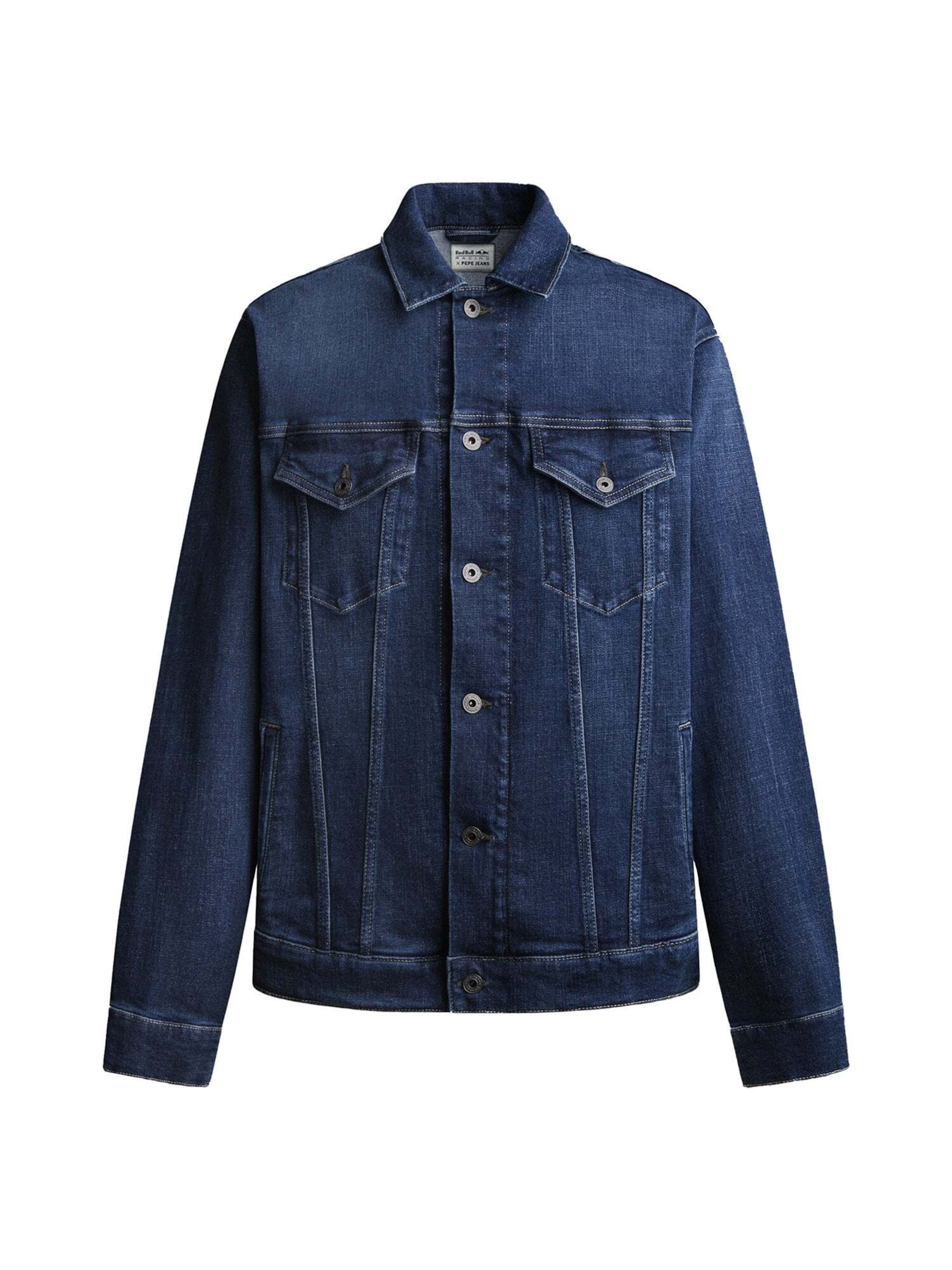 Veste mi-saison Pepe Jeans en bleu : devant