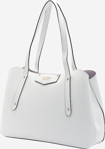 Shopper 'Brenton' di GUESS in bianco