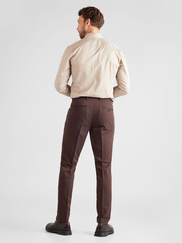 JACK & JONES Slimfit Anzug 'Franco' in Braun