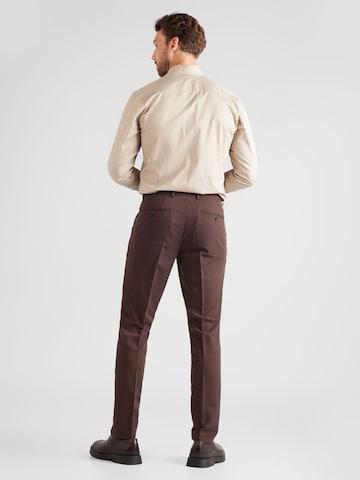 Coupe slim Costume 'Franco' JACK & JONES en marron