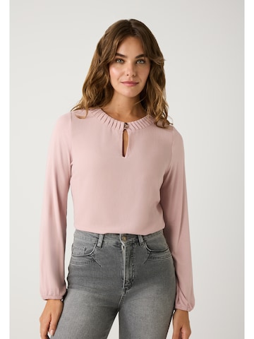 MORE & MORE Bluse in Pink: Vorderseite