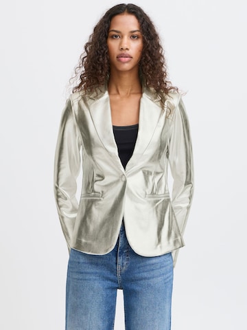 ICHI Blazers 'Kate' in Zilver: voorkant