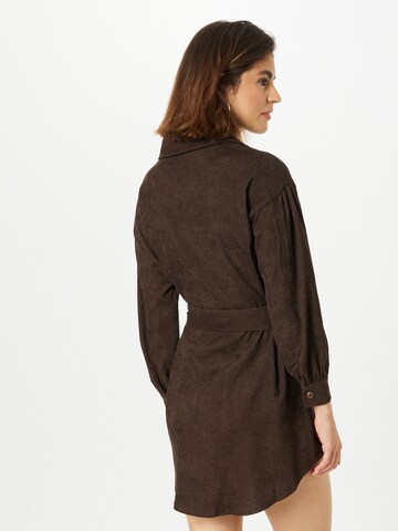 Misspap Skjortklänning i brun