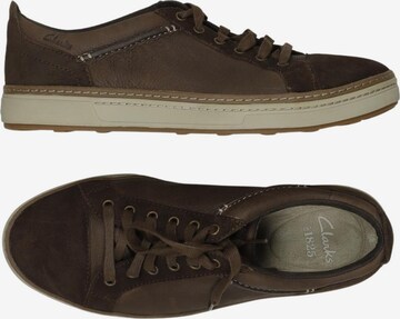 CLARKS Sneaker 42 in Braun: Vorderseite