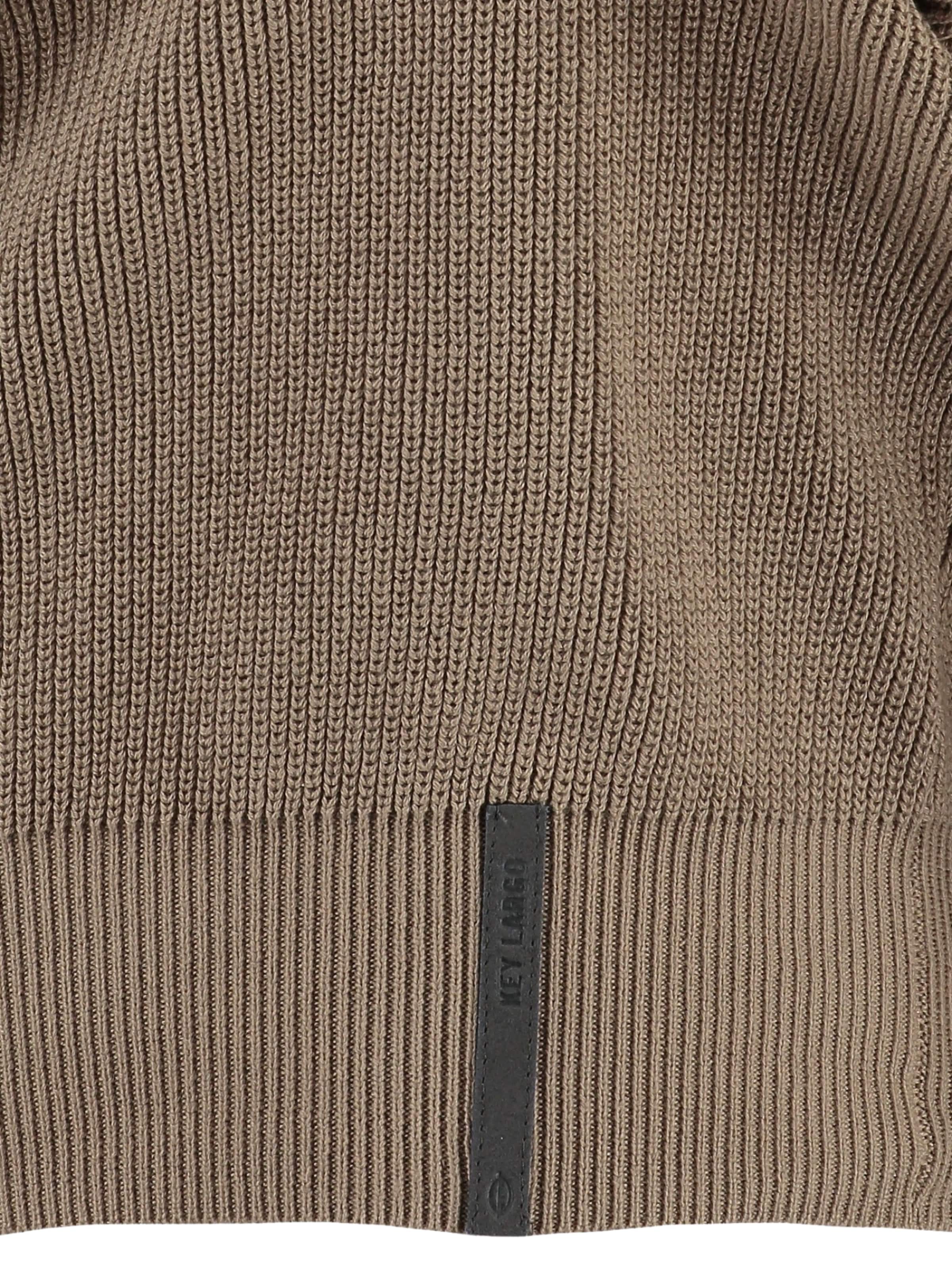 Key Largo Pullover 'Scooter' in Braun