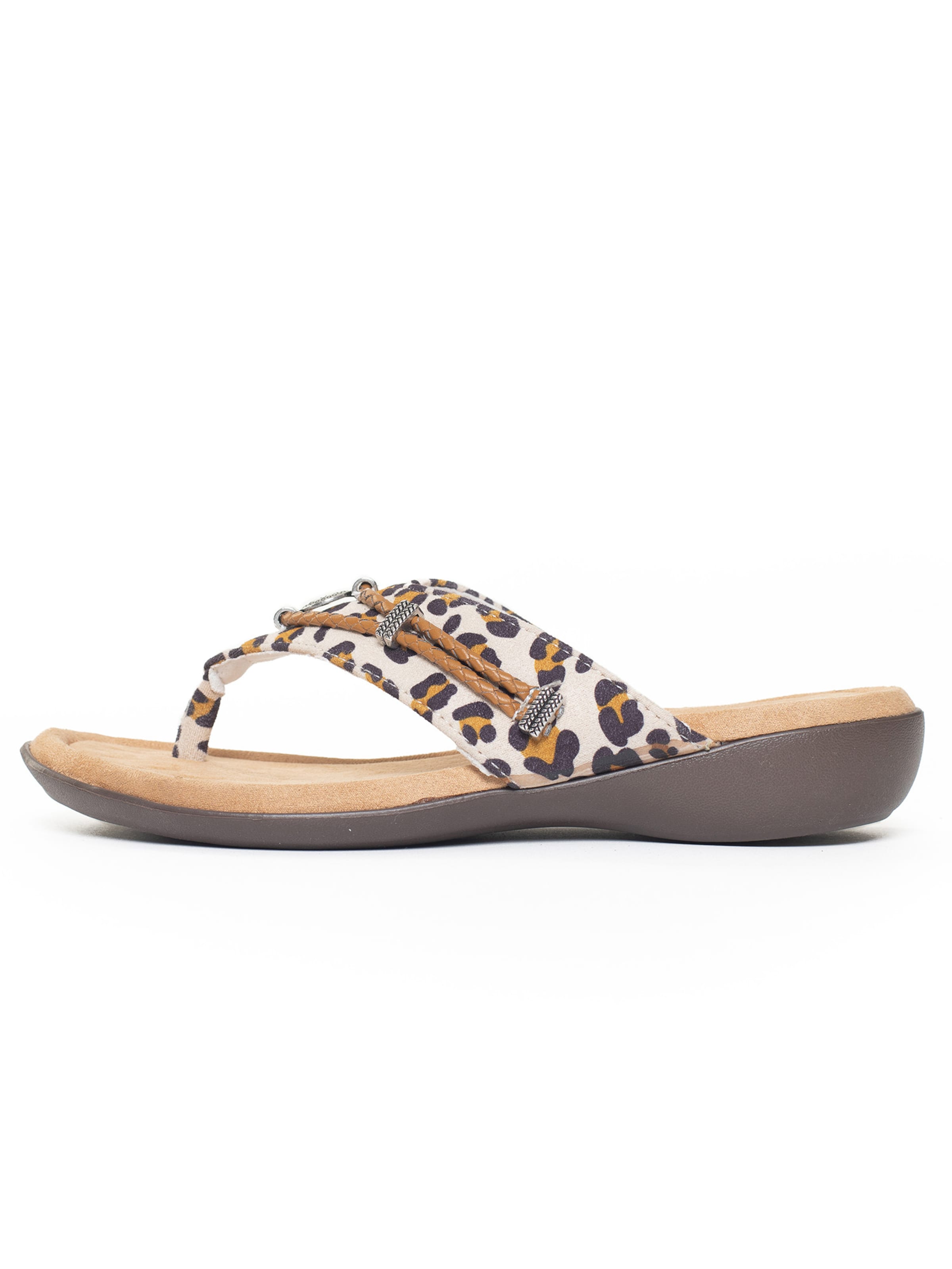 Tongs 'Silverthorne360' Minnetonka en blanc : devant