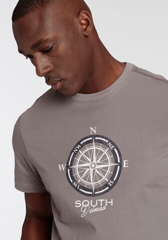 DELMAO T-Shirt in Grau