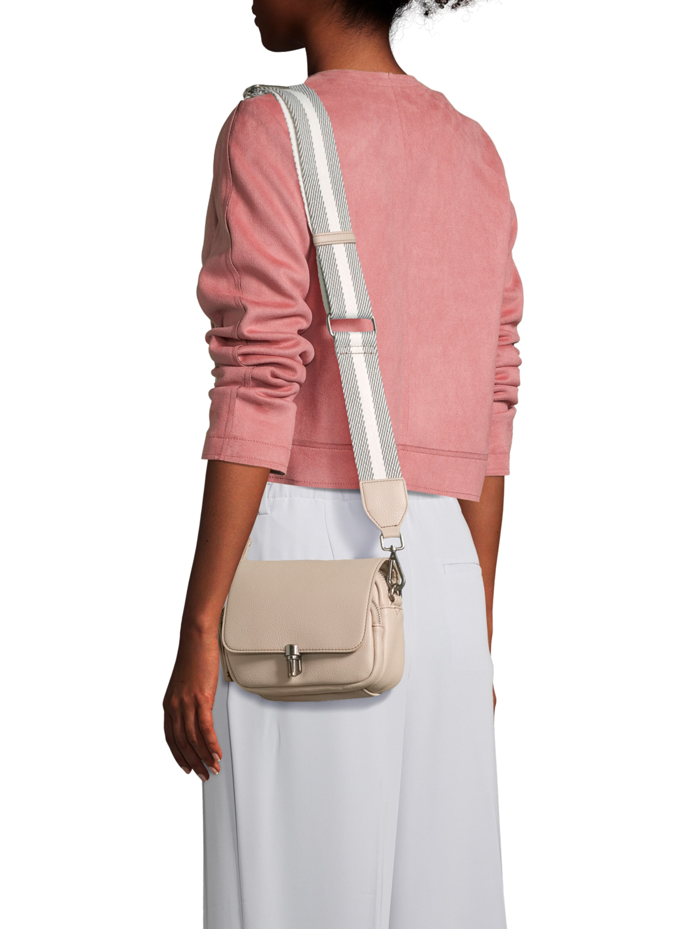 FREDsBRUDER Schoudertas 'Bestie' in Grijs: voorkant