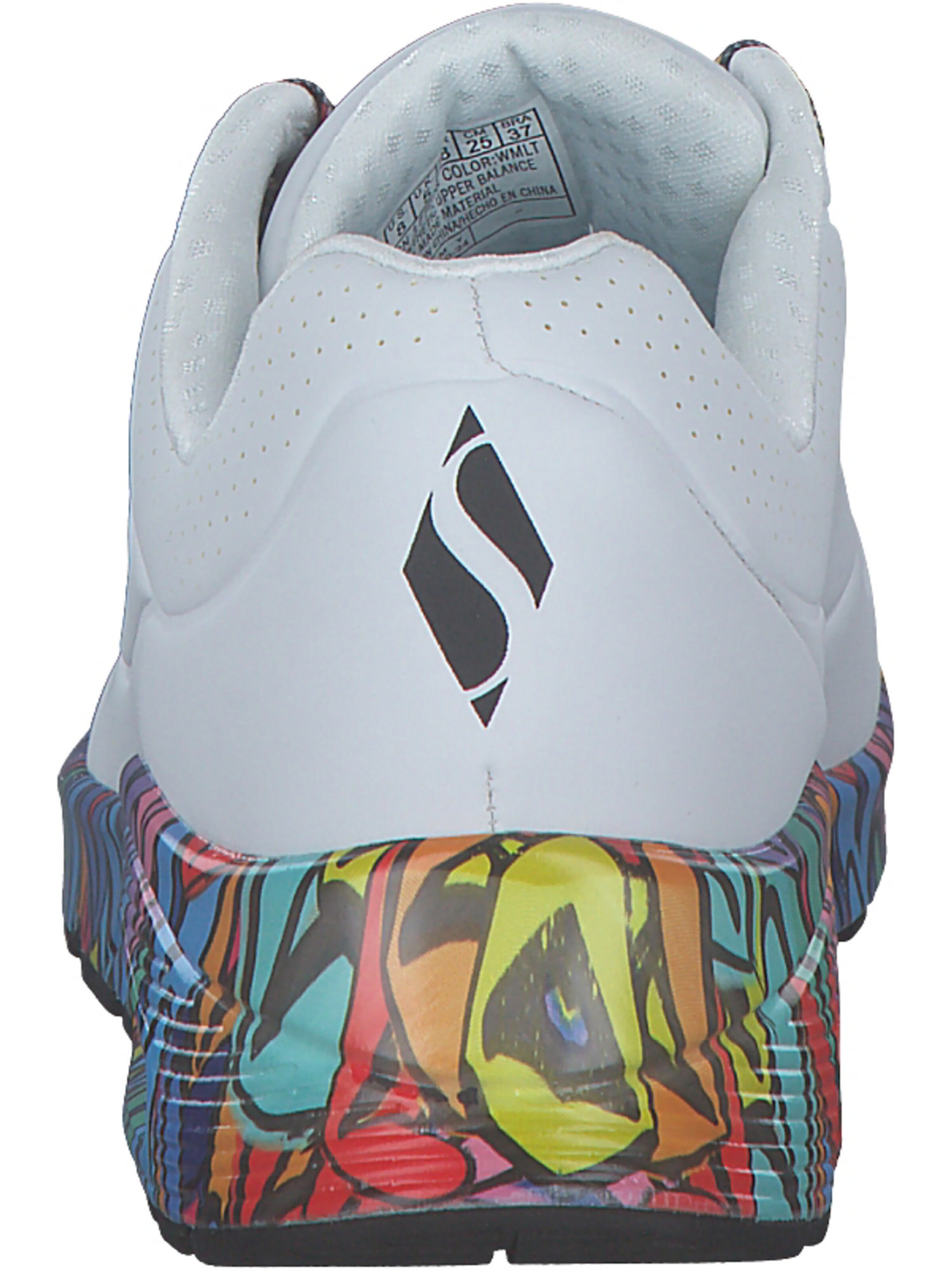 Baskets basses 'Uno - Ravaged Love' SKECHERS en blanc