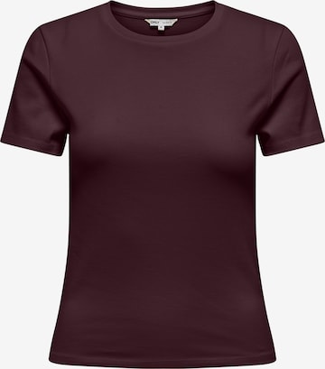 ONLY Μπλουζάκι 'ONLRILEY' σε κόκκινο: μπροστά