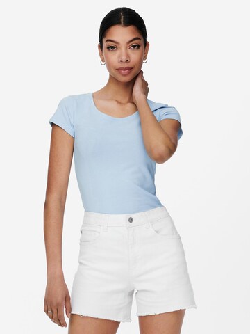 ONLY T-Shirt in Blau