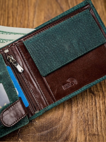 Tomshop24-7 Wallet 'Forever Young, RFID' in Green