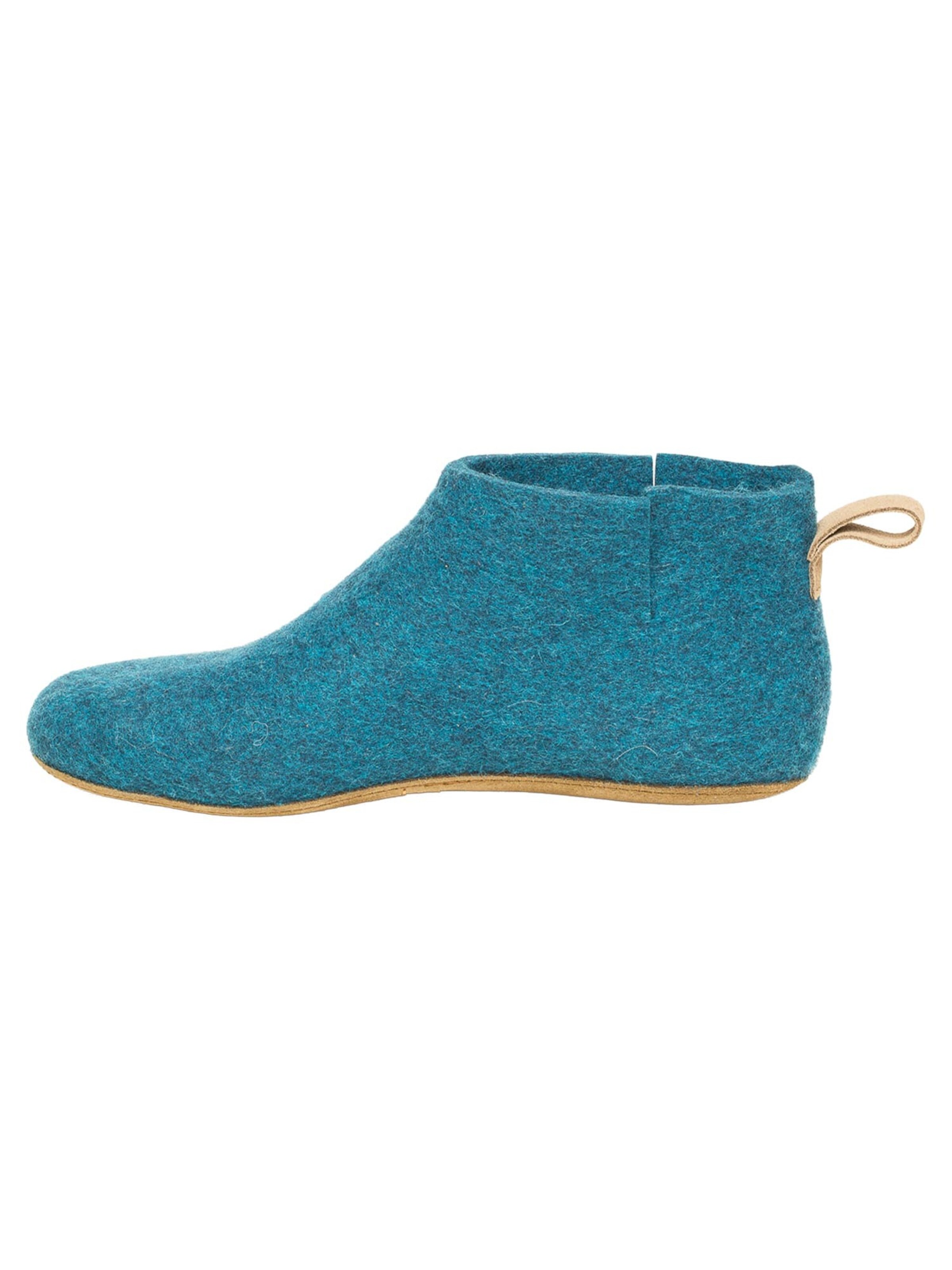 MagicFelt Mules 'Feltboot' in Blue