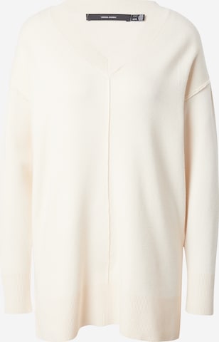 VERO MODA Sweater in Beige: front