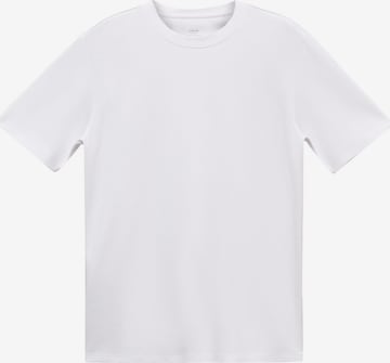 MANGO MAN Koszulka 'Kimi' w kolorze biały: przód