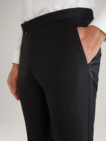 JOOP! Slim fit Pleated Pants 'Bask' in Black