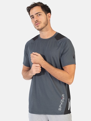 Spyder Performance Shirt in Grey: front