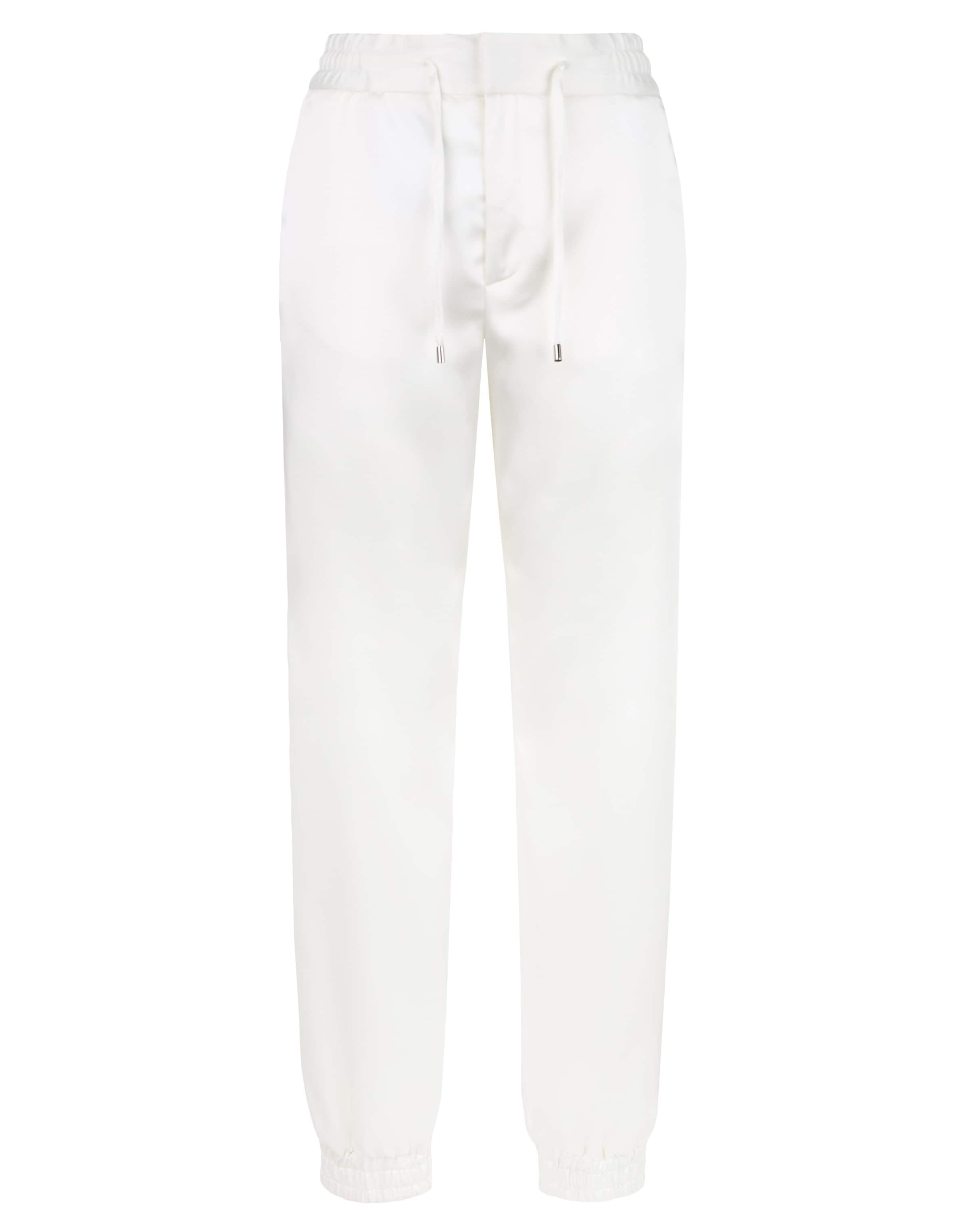 Philipp Plein - Loosefit Pantalón cargo en blanco: frente