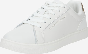 Baskets basses 'Essential' TOMMY HILFIGER en blanc : devant