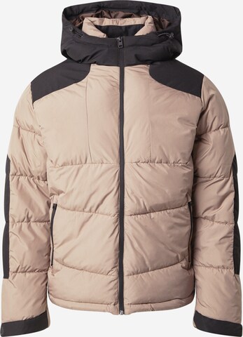 JACK & JONES Winter Jacket 'OTIS' in Grey: front