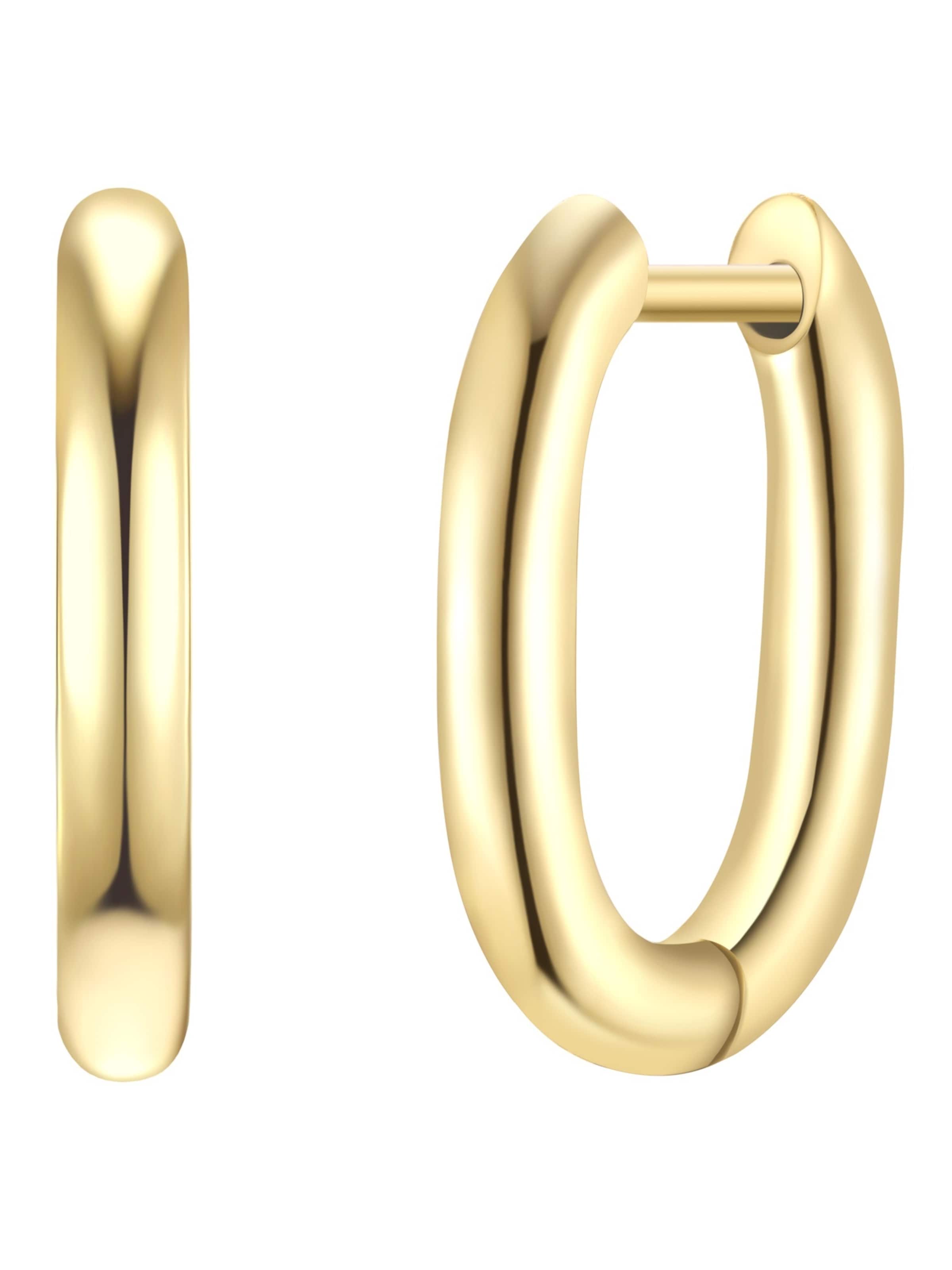 Orecchini di Eastside in oro: frontale