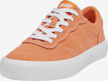 Pull&Bear Sneakers in Orange: front