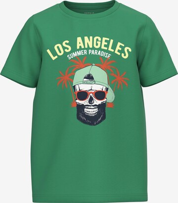 T-Shirt 'JOE' NAME IT en vert : devant