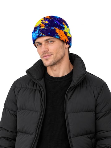 Rune Beanie in Blue