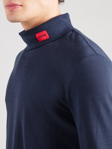 HUGO Shirt 'Derollo224' in Blau