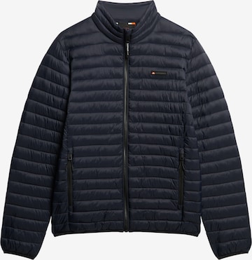 Superdry Winterjas 'Fuji' in Blauw: voorkant