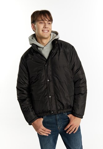 MO Between-season jacket in Black: front