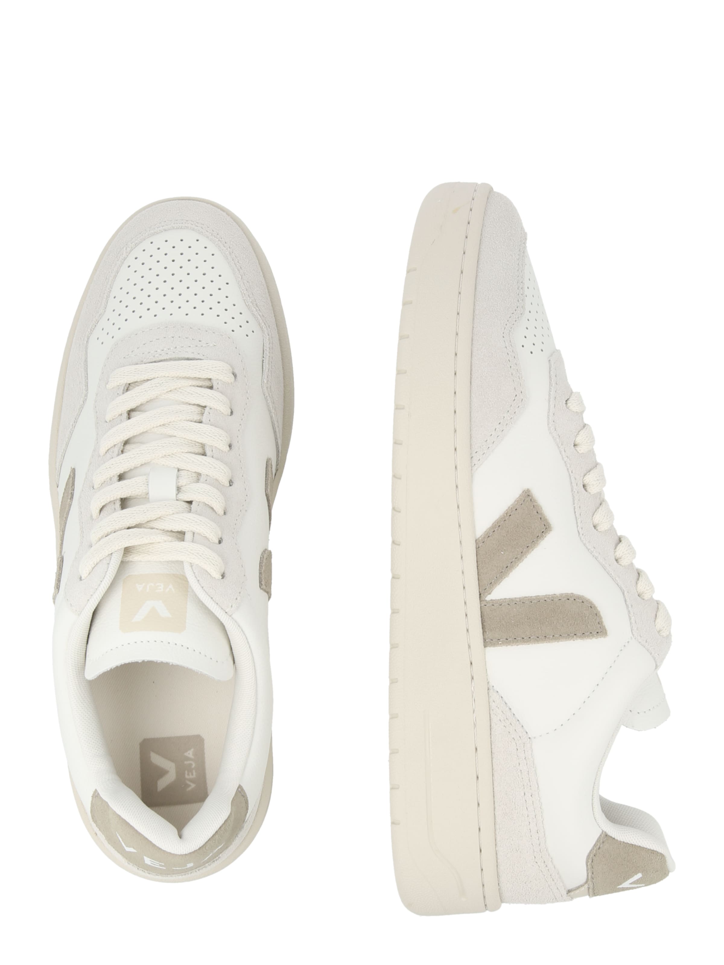 Veja - Sapatilhas baixas 'V-90 O.T.' em branco