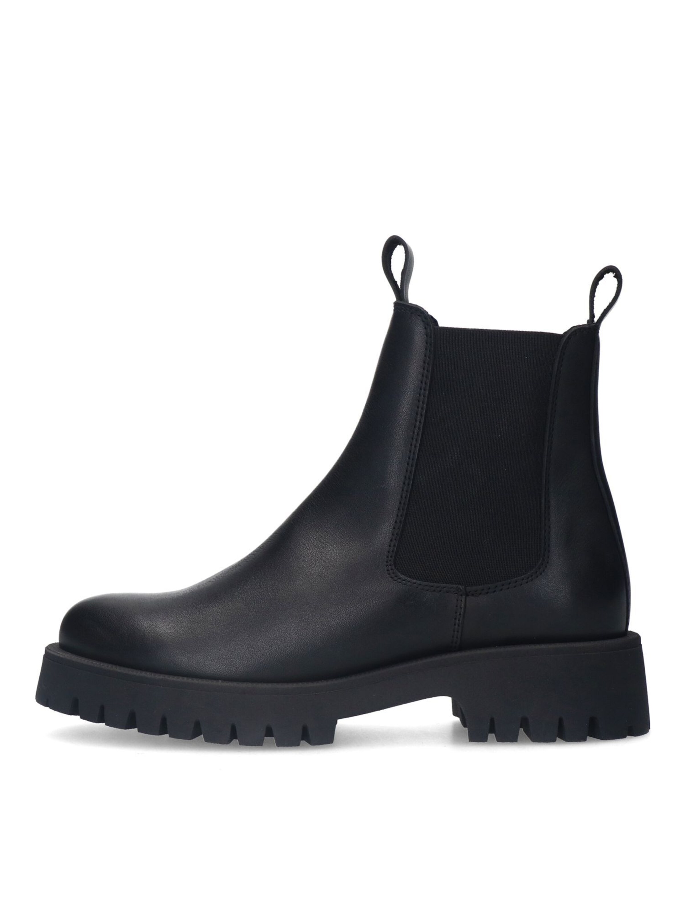 SACHA Chelsea boots in Zwart