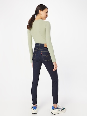 LEVI'S ® Skinny Jeans '721 High Rise Skinny' i blå