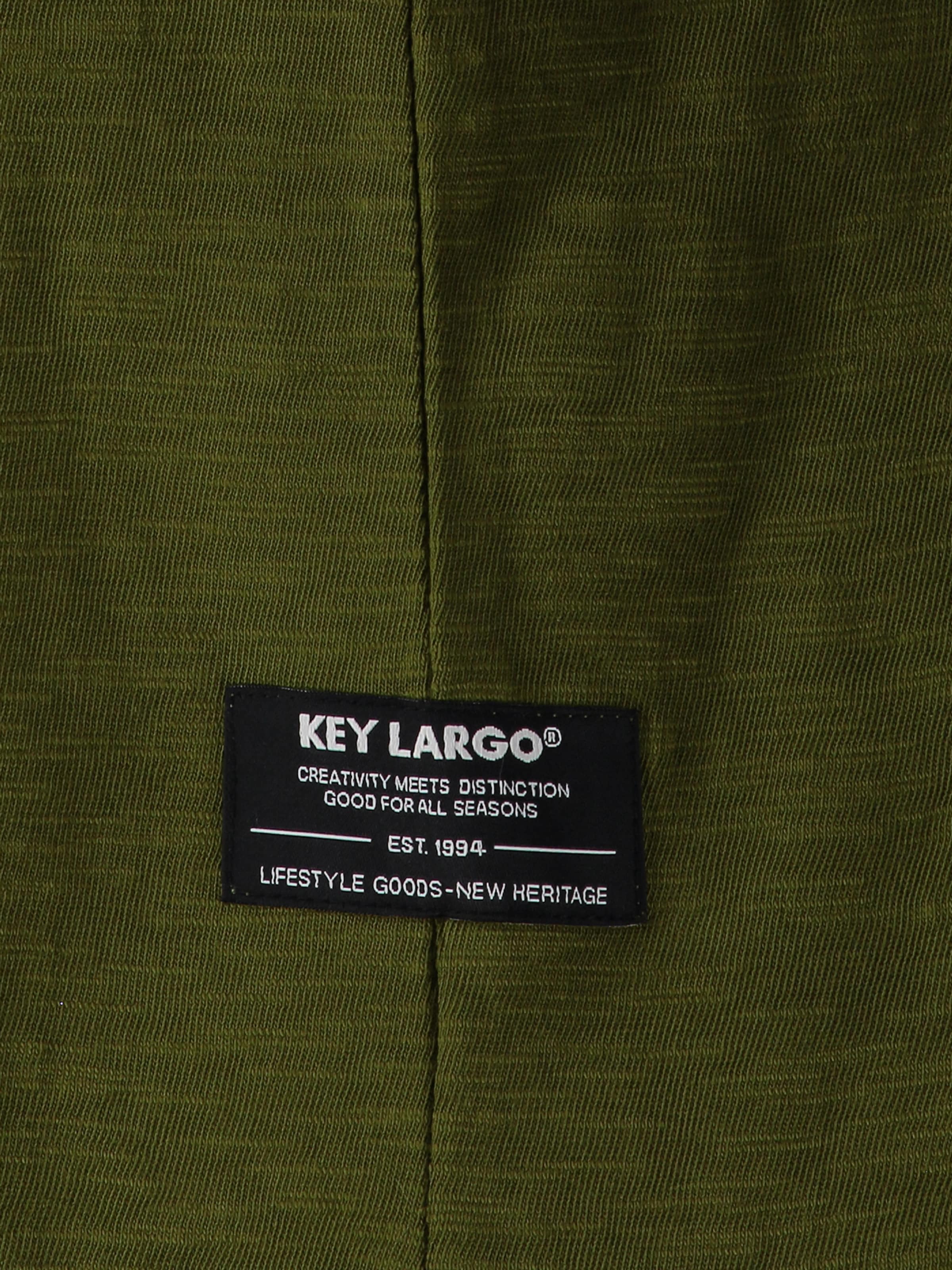 Key Largo Μπλουζάκι 'KLHAMILTON STREET' σε πράσινο