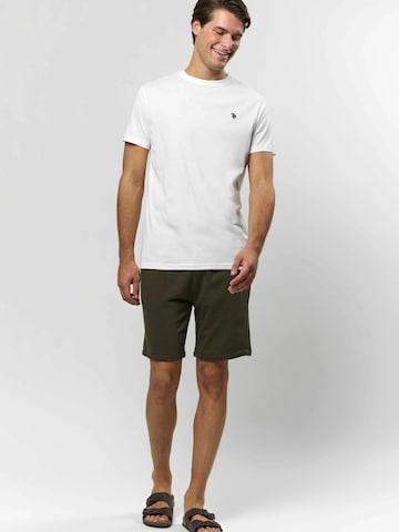 U.S. POLO ASSN. Regular Fit Skjorte ' Arjun ' i gul