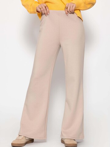 SASSYCLASSY Regular Byxa i beige
