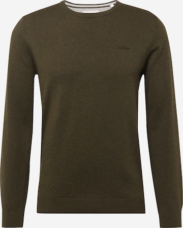 s.Oliver Pullover i grøn: forside