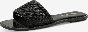 Tamaris Чехли в черно: отпред